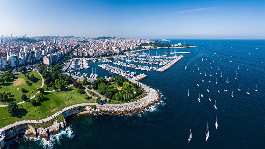 The Other Side — A perfect afternoon on Istanbul's best-kept coastline — from a historic pier with a library to sunset drinks on the Riviera you didn't know Istanbul had.